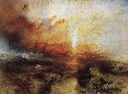 Joseph Mallord William Turner Slave ship oil painting